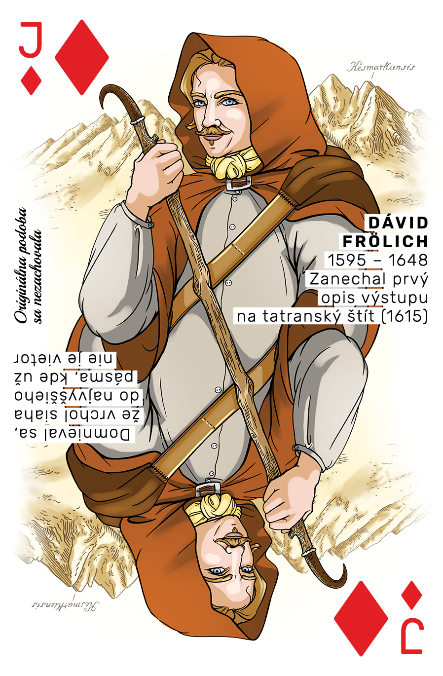 Dávid Frolich - prvý zaznamenaný výstup na štít
